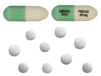 百忧解和帕罗西汀